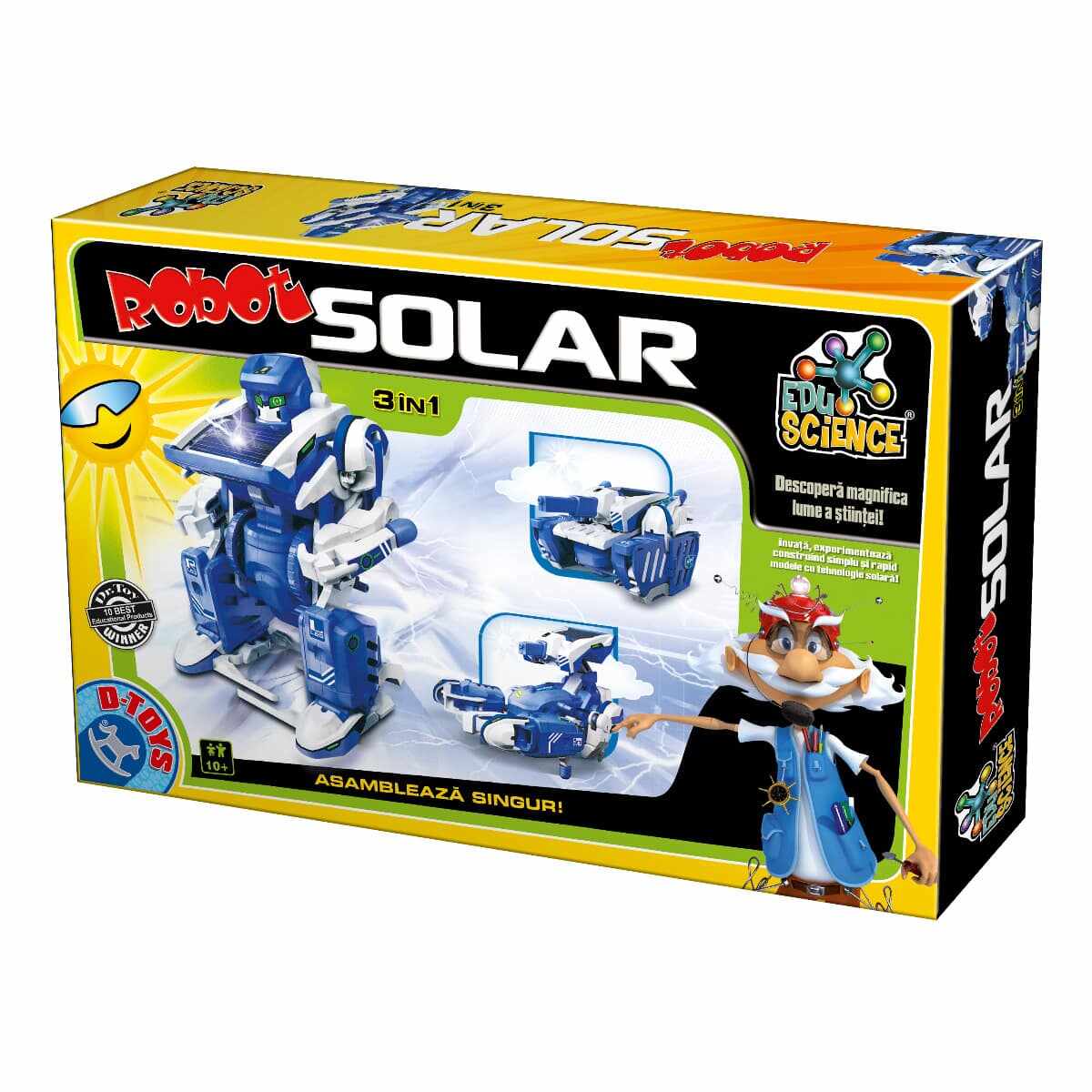 Robot solar 3-în-1 - Joc educativ - EduScience
