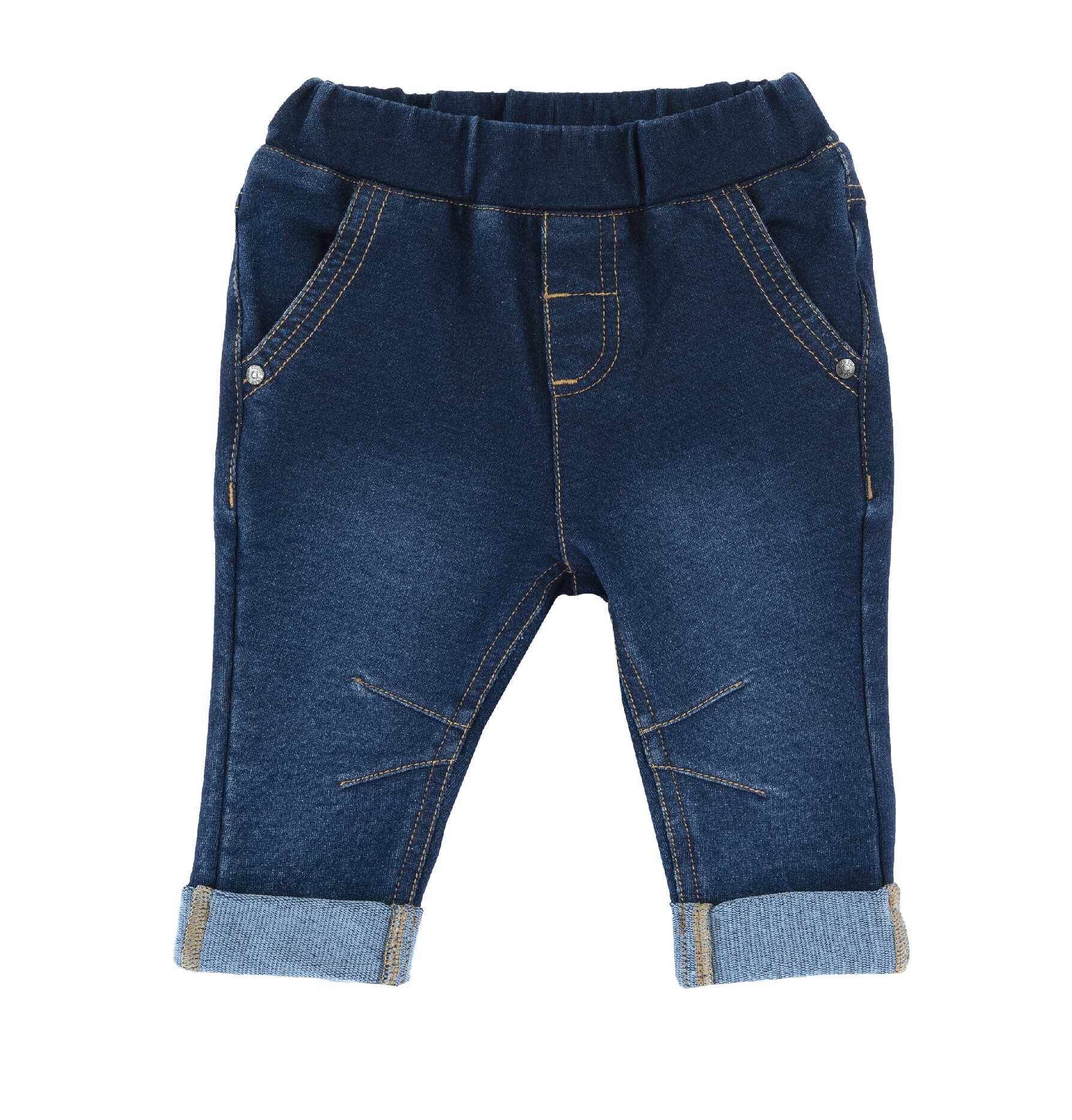 Pantaloni copii Chicco, albastru inchis, 08817-64MFCO
