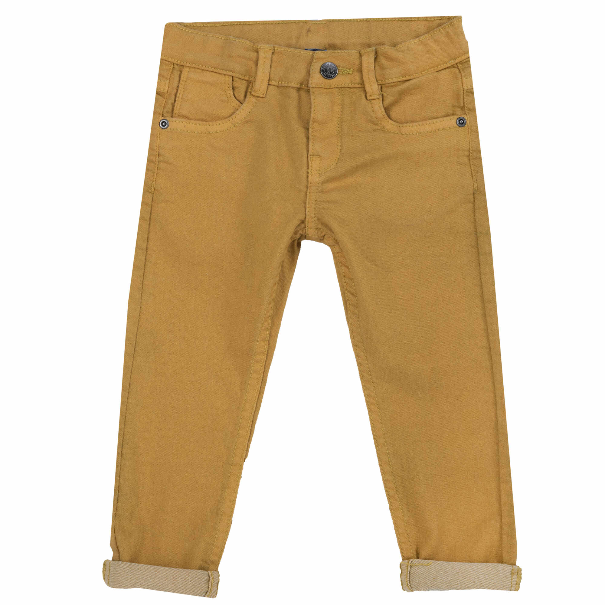 Pantalon lung copii Chicco, galben, 08272