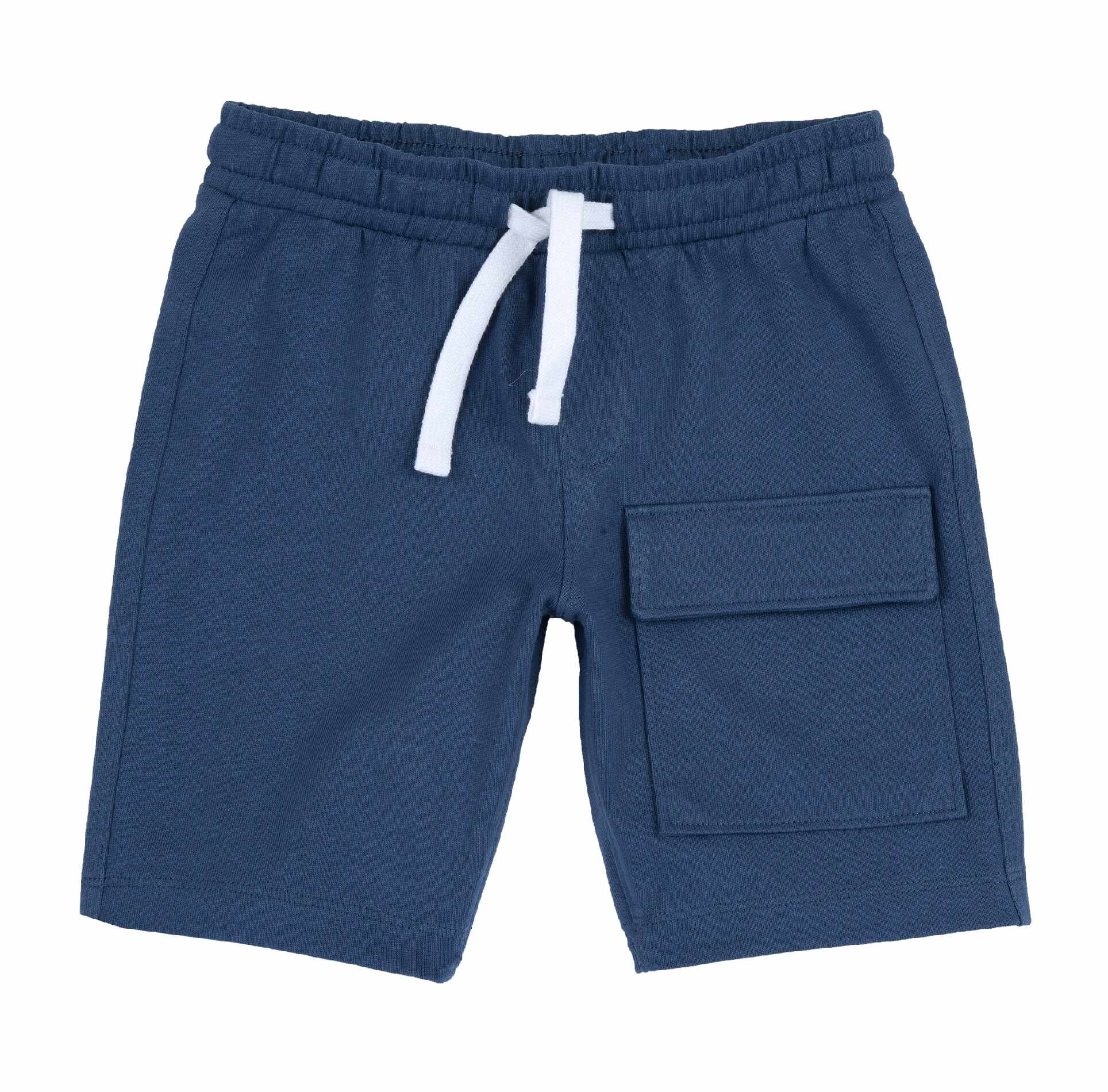 Pantaloni copii Chicco din jerse, Albastru, 05321-64MC