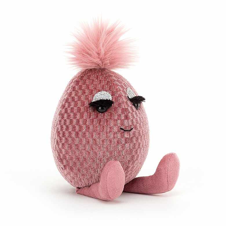 Jucarie de plus - Pink Topaz Fabbyegg, 24 cm | Jellycat