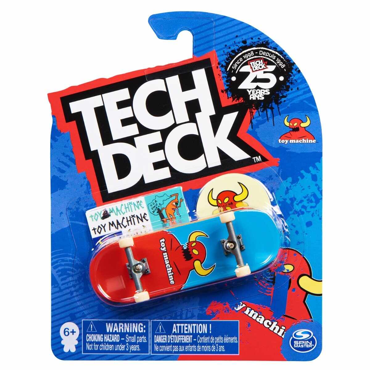 Mini placa skateboard Tech Deck, Toy Machine 25 Years, 20141234