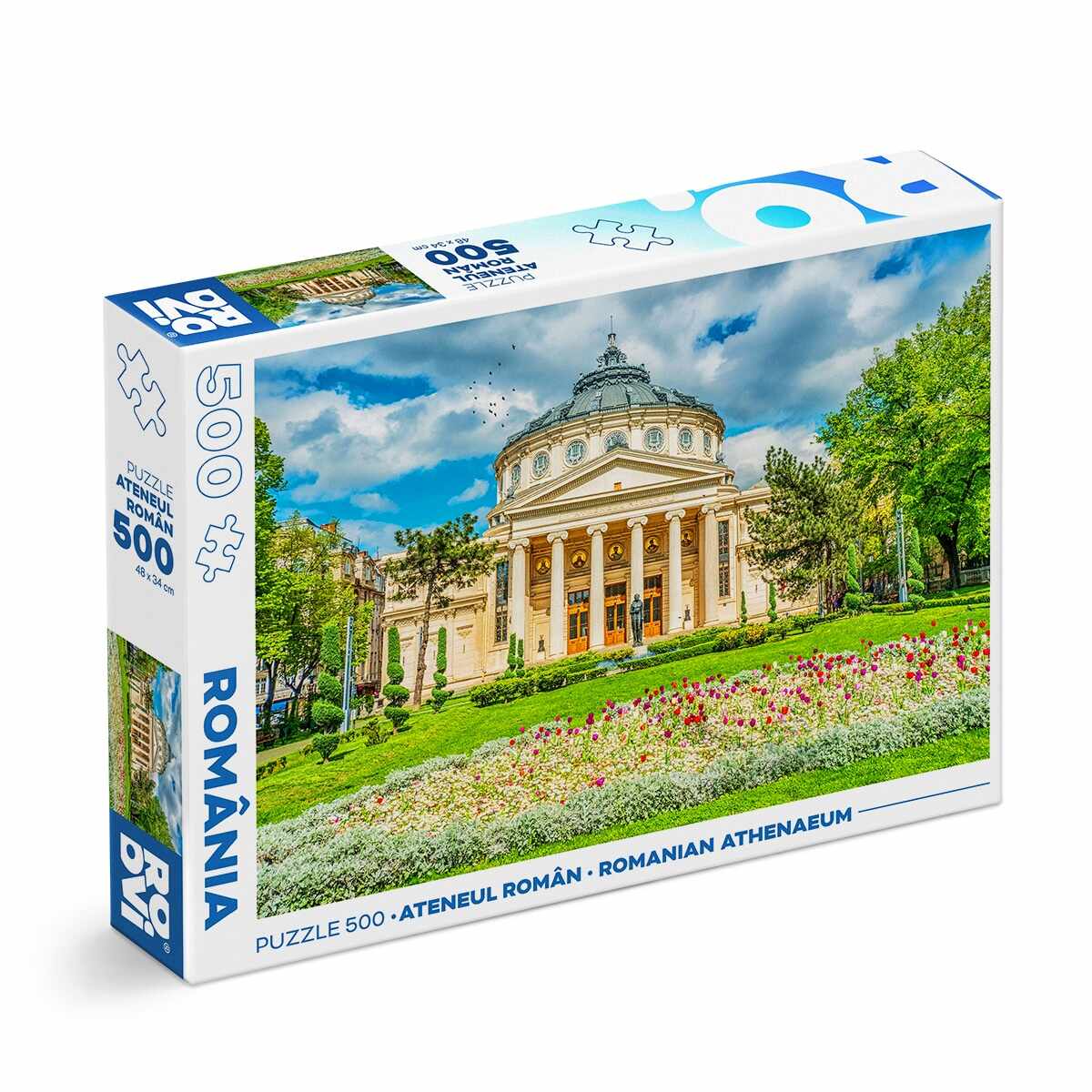 Puzzle Ateneul Român - Puzzle 500 Piese cu Imagini din România