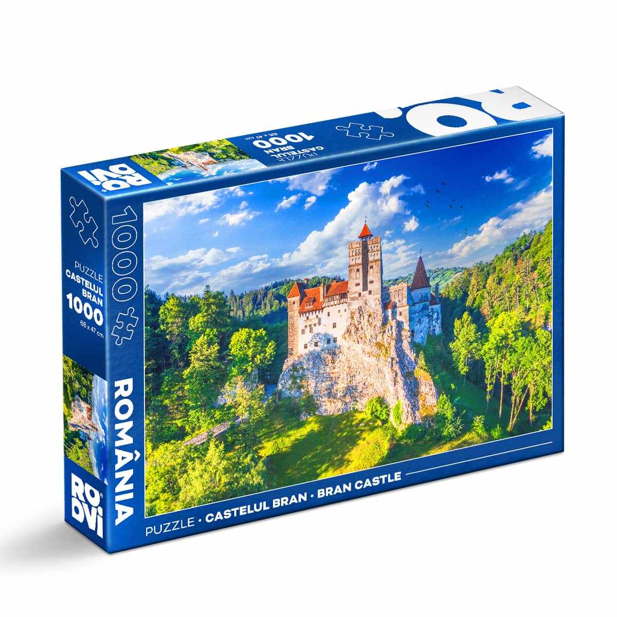 Puzzle Castelul Bran - Puzzle 1000 piese - Imagini din România