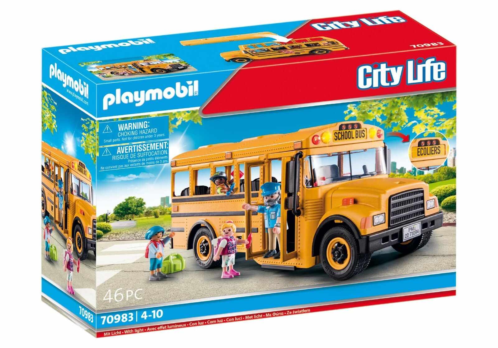 Set de joaca - City Life - Autobuz scolar Us | Playmobil