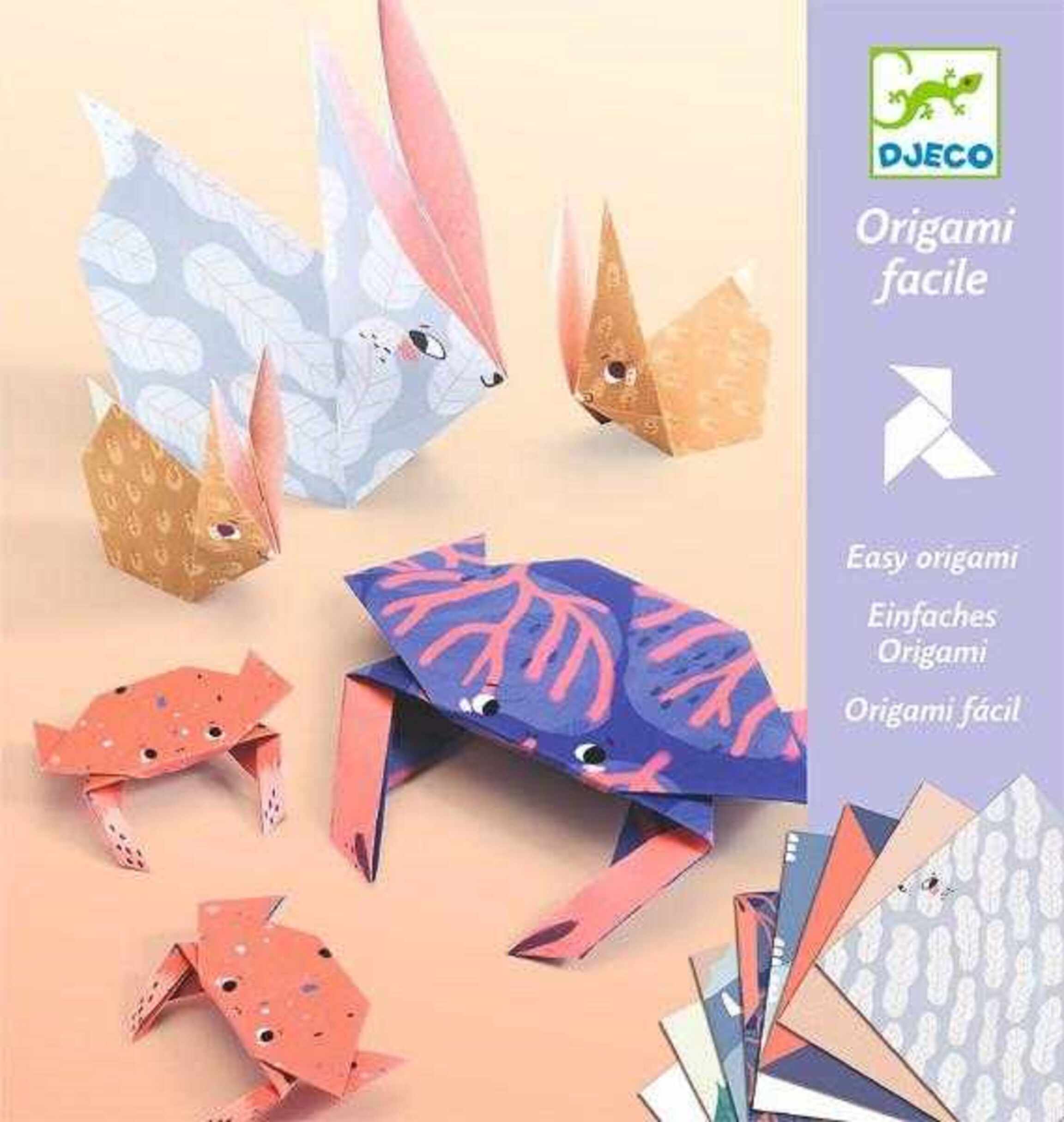 Set origami - Familii de animale | Djeco