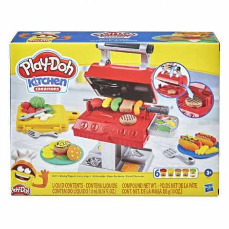 Play-doh Set Gratar Cu Forme Si Stampile