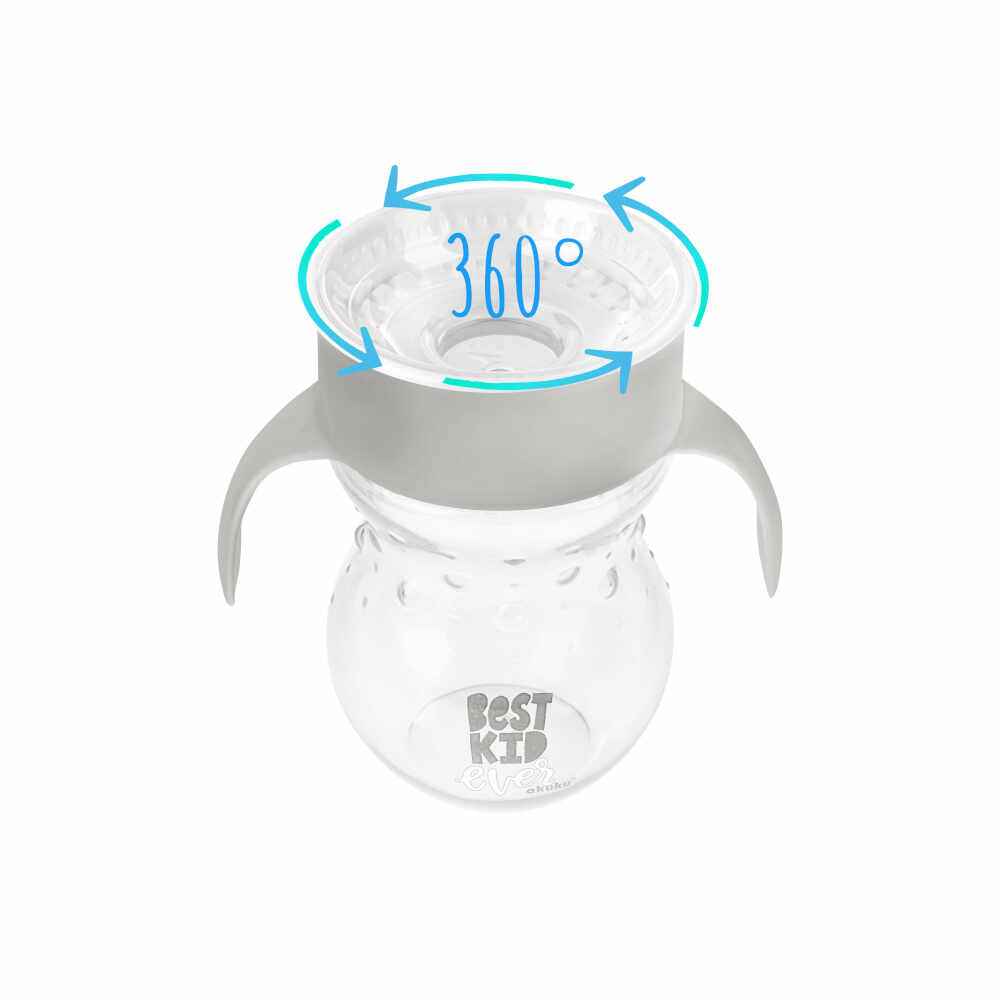 Cana anti-varsare Akuku fara BPA 270 ml 12 luni+