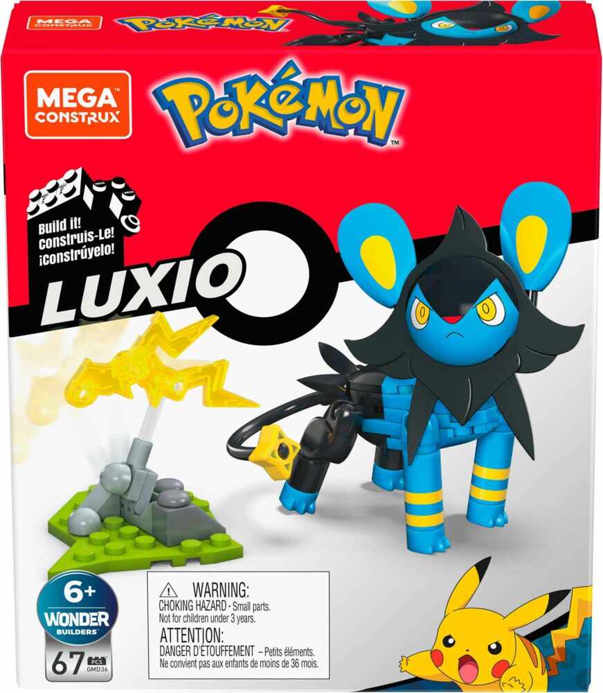 Pokemon - Mega Construx - Luxio | Mattel