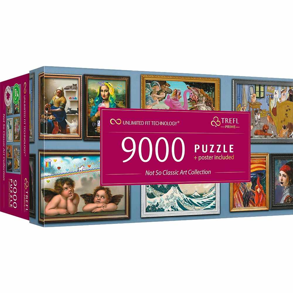 Puzzle - 9000 piese, Colectie de arta | Trefl