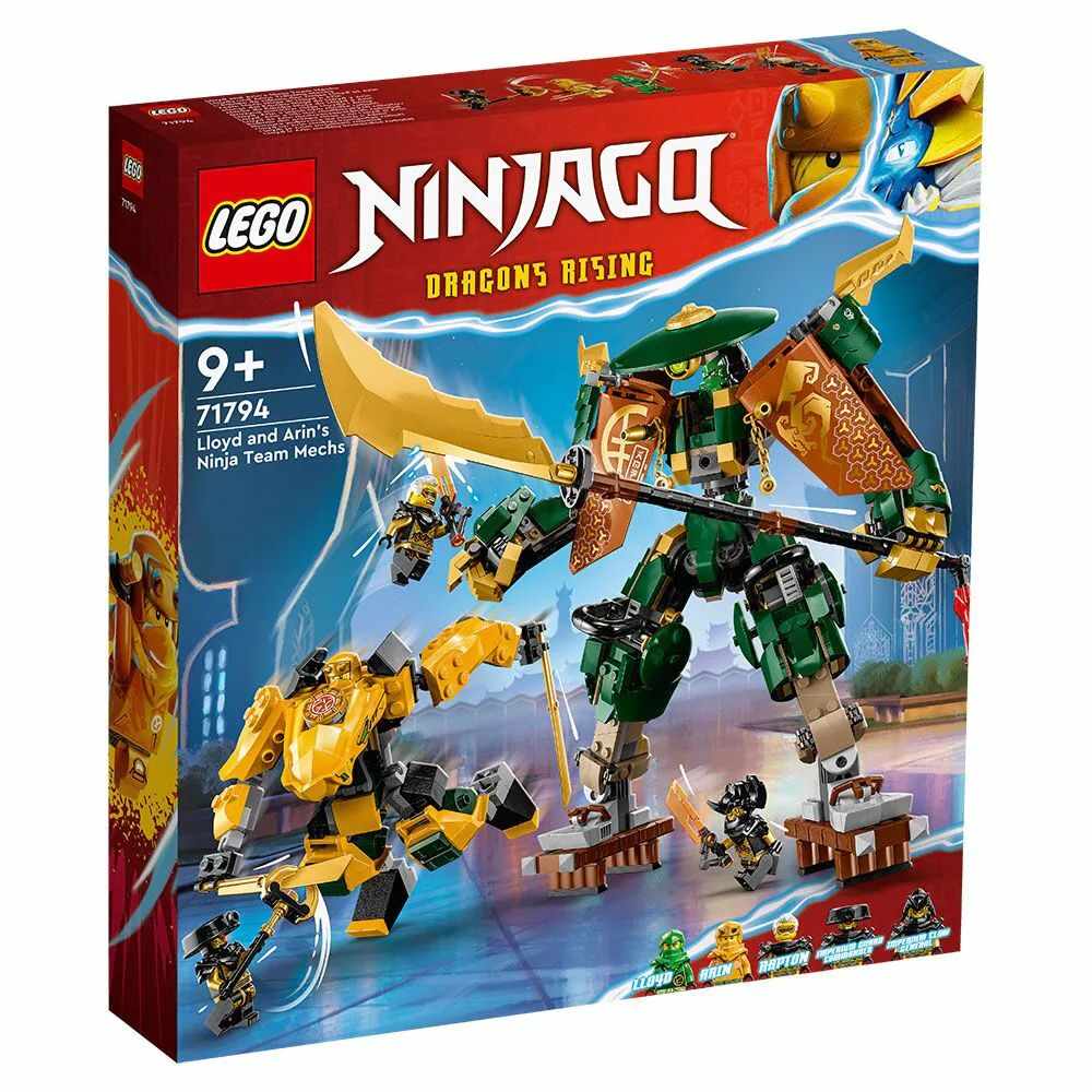 Lego Ninjago Robotii lui Lloyd si Arin 71794