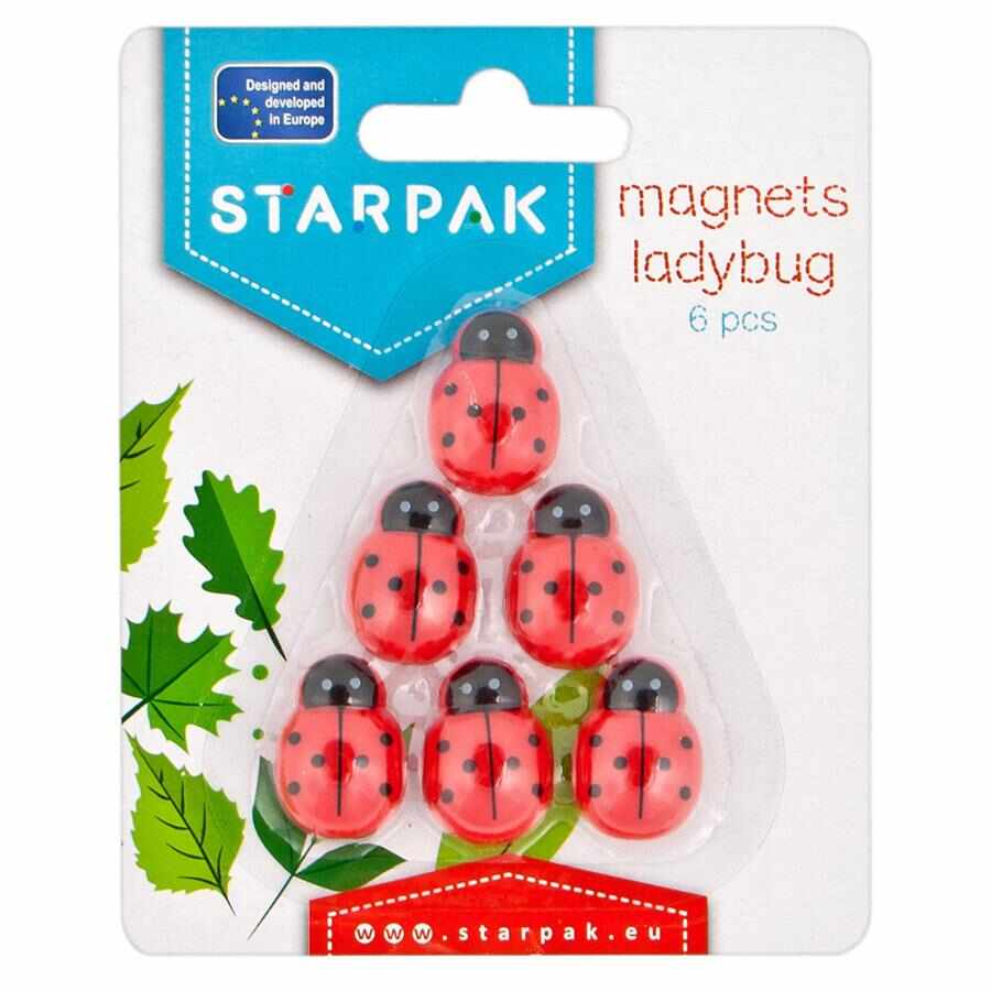 Set 6 magneti Starpak, Buburuza
