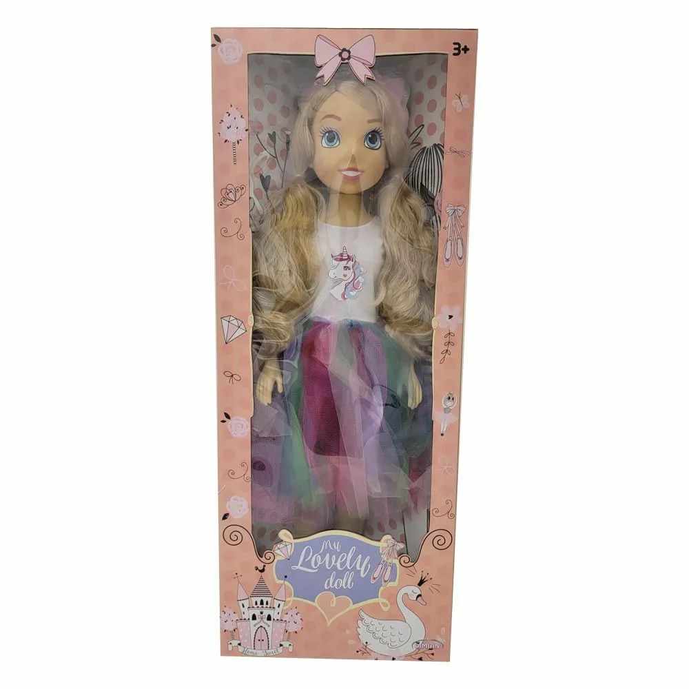 Papusa printesa Fashion Doll Unicorn 80 cm