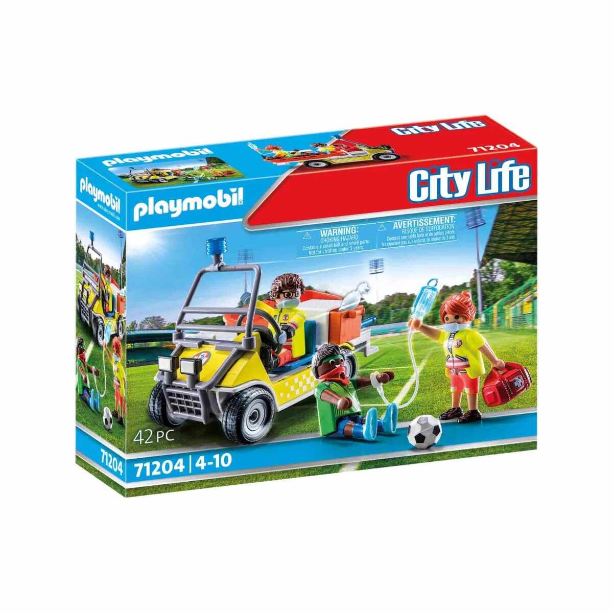 Playmobil PM71204 Vehicul Galben De Salvare