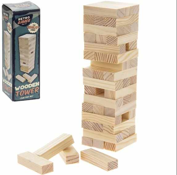 Retro Games - Wooden Tower | Lesser & Pavey