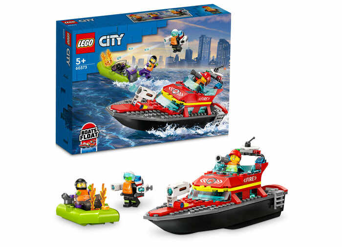 LEGO City - Fire Rescue Boat (60373) | LEGO