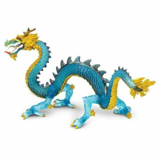 Figurina - Dragon Albastru Cristal | Safari