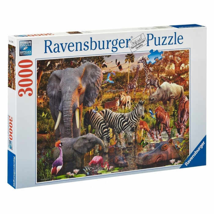 Puzzle Ravensburger - Animale din Africa