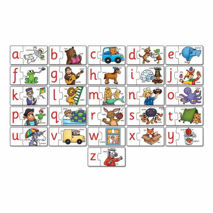 Set Puzzle Educativ Orchard Toys Invata Alfabetul