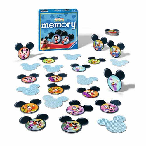 Jocul Memoriei Ravensburger - Clubul Lui Mickey Mouse