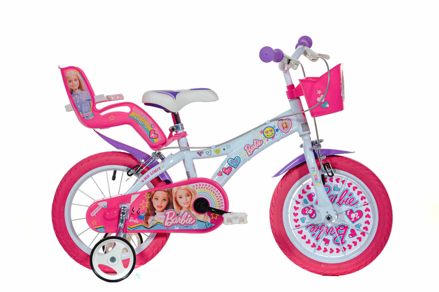 Bicicleta copii 16 - Barbie la plimbare