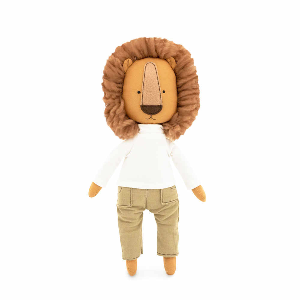 Jucarie de plus - Simon the Lion, 29 cm | Orange Toys