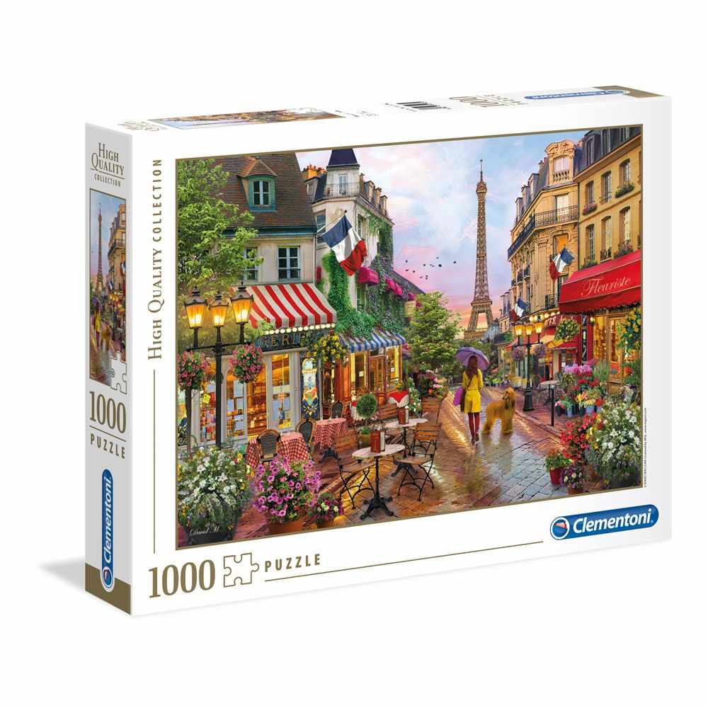Puzzle 1000 piese Clementoni High Quality Collection Flowers In Paris
