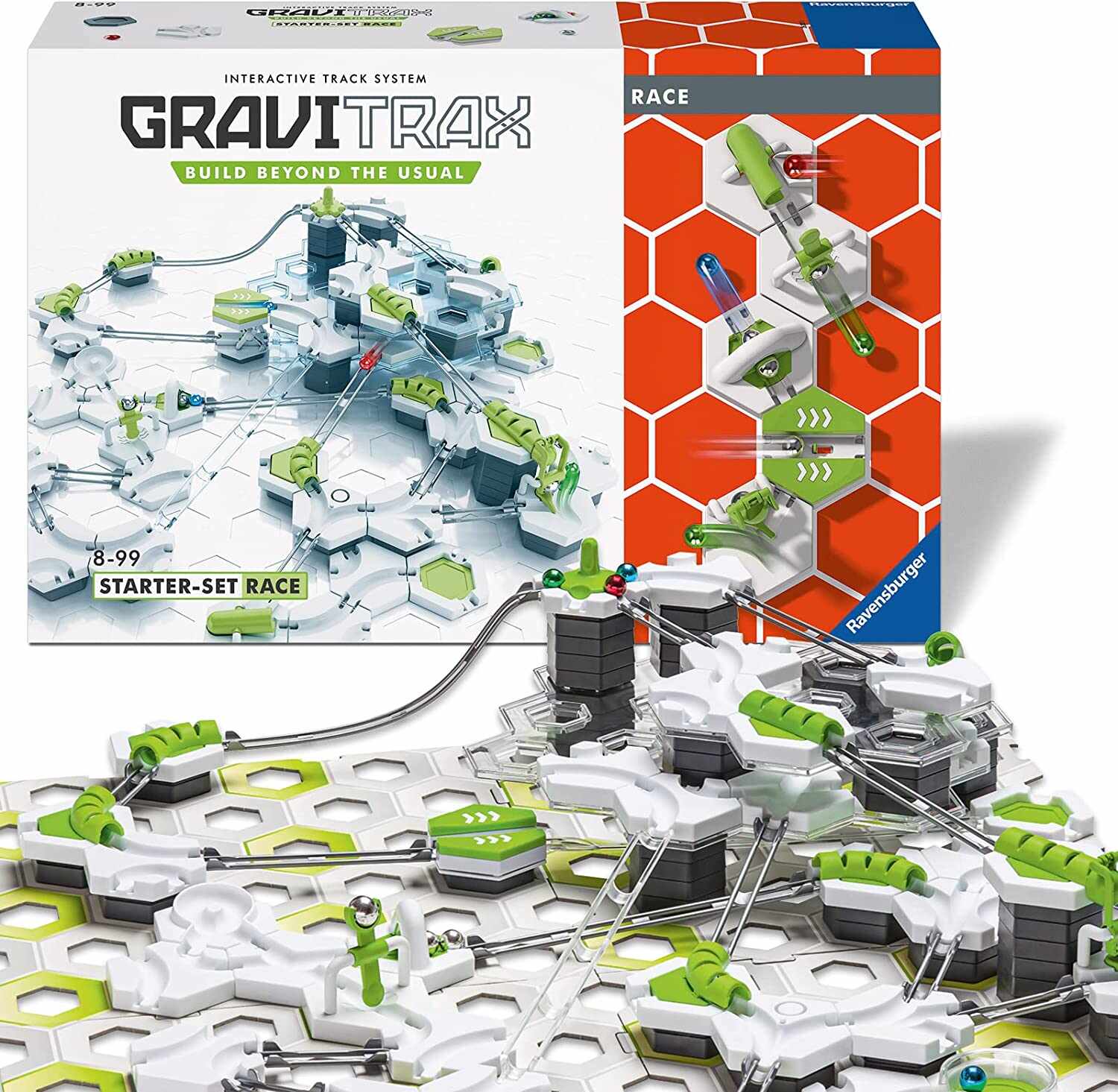 Set de constructie - GraviTrax Starter Set Race - Set de baza Cursa | GraviTrax