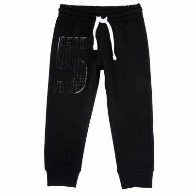 Pantaloni lungi copii Chicco, negru, 08871-65CLT