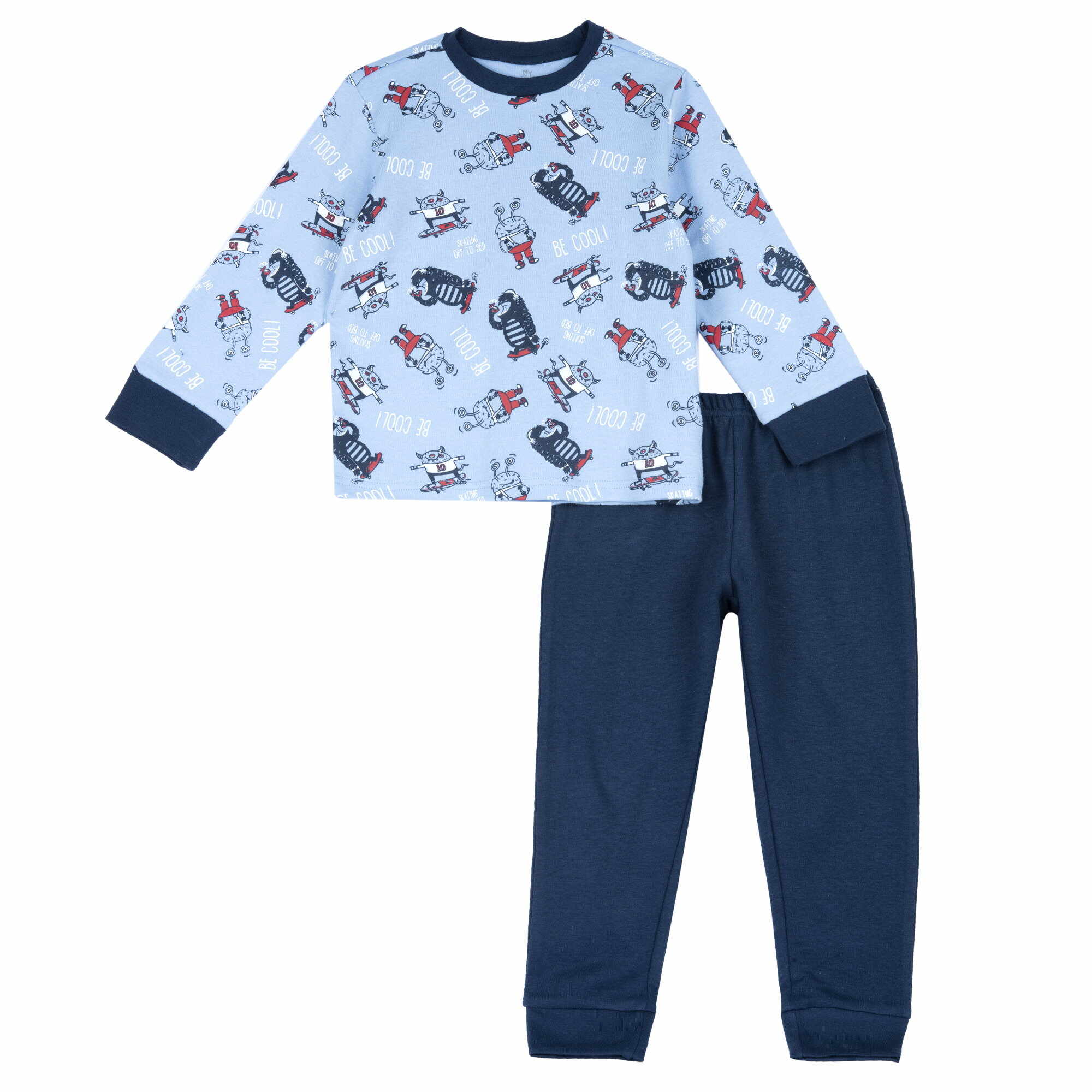 Pijama copii Chicco, albastru inchis, 31451-65MC