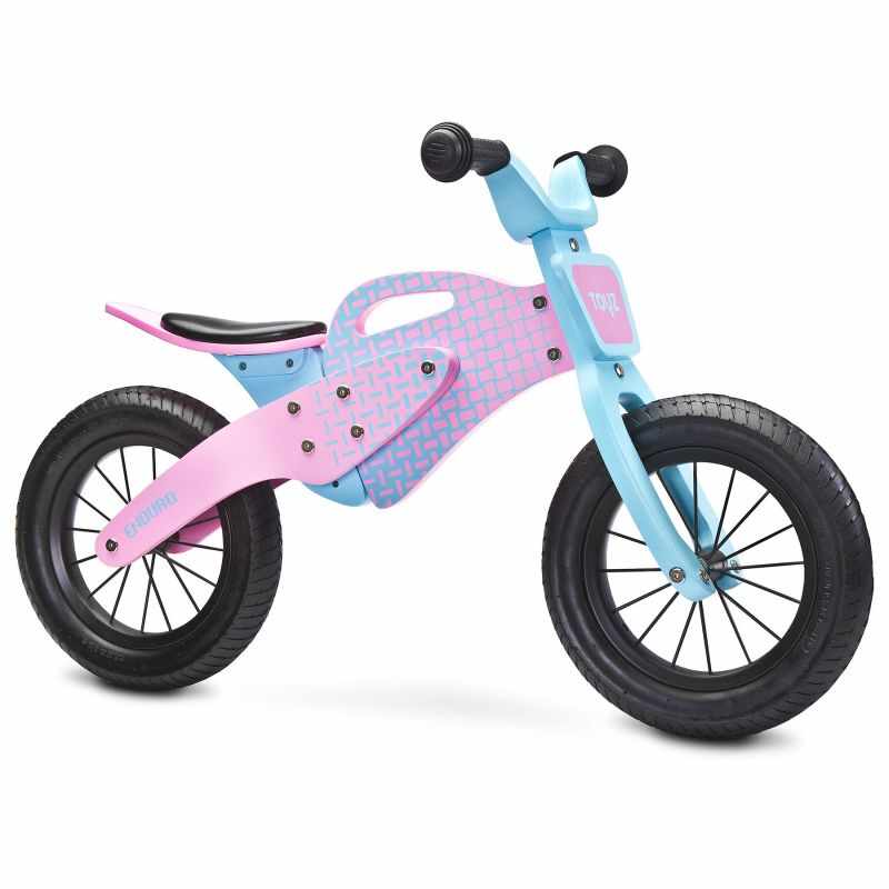 Bicicleta fara pedale Toyz by Caretero Enduro Pink