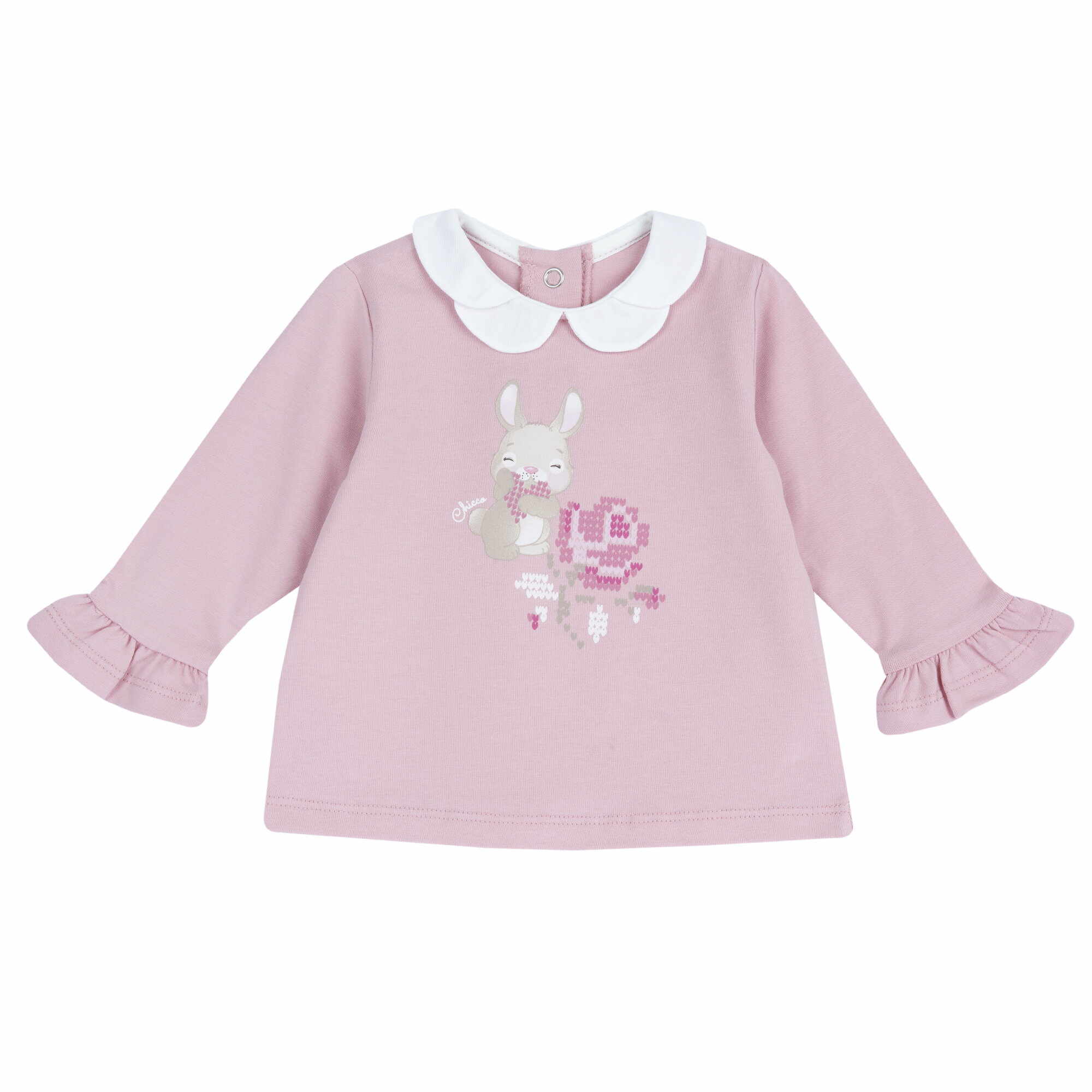 Bluza copii Chicco, roz prafuit, 01901-65MFCO