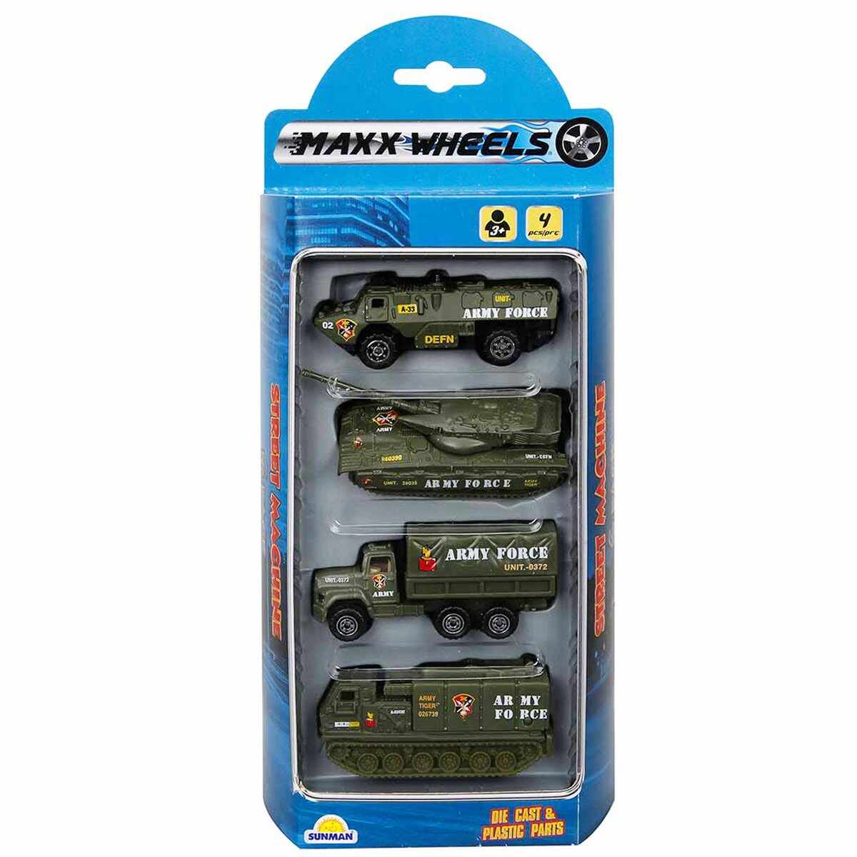 Set de vehicule, Maxx Wheels, Army