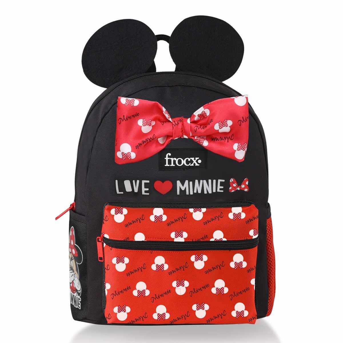 Ghiozdan cu 2 compartimente Iconic Forever, Minnie Mouse