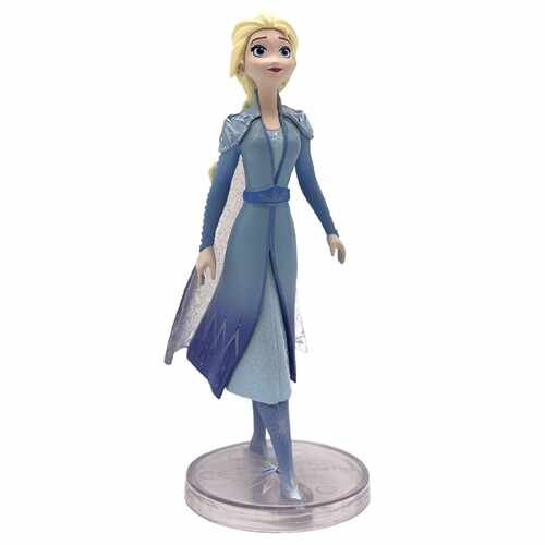 Figurina Bullyland Elsa cu Rochie de Aventura - Frozen 2