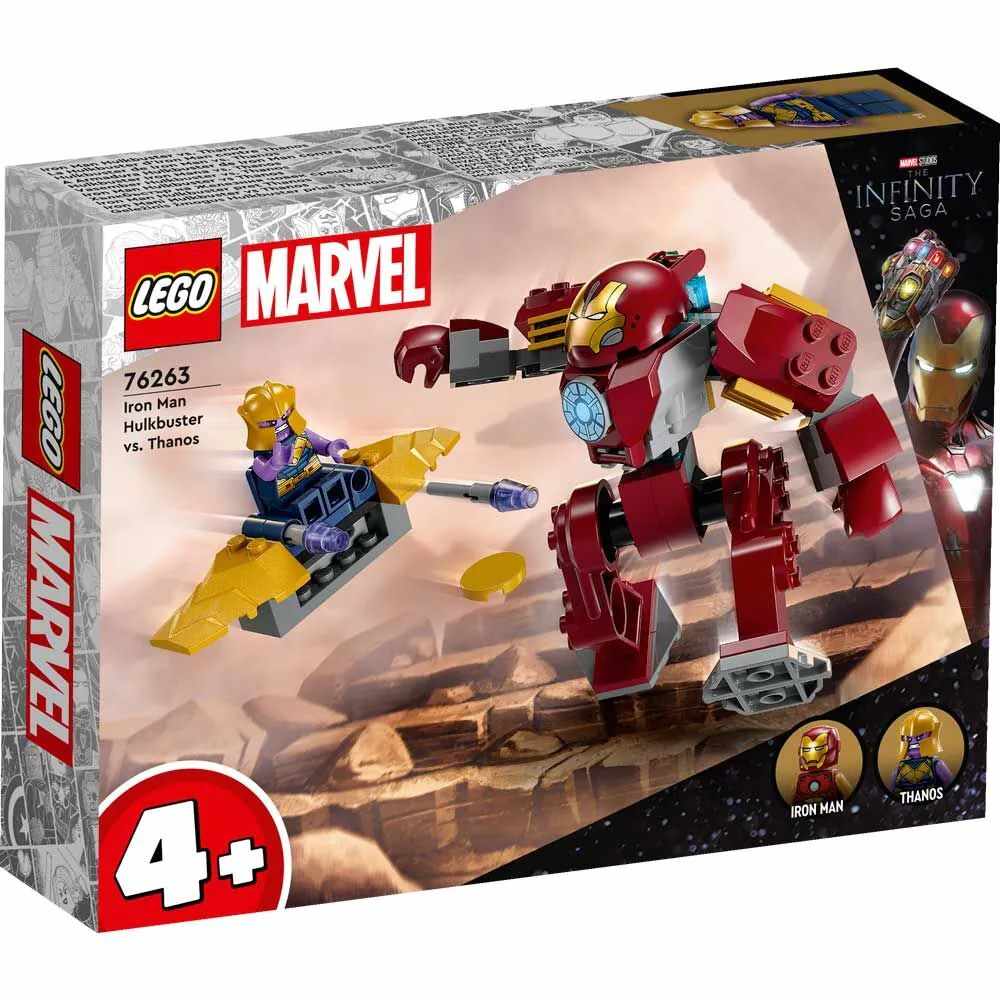 Lego Marvel Super Heroes Iron Man Hulkbuster vs Thanos 76263