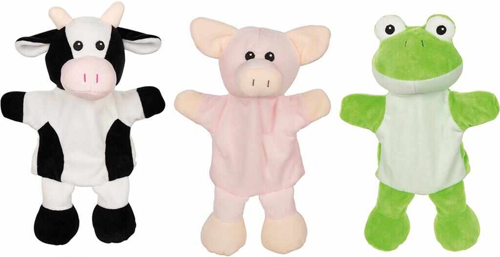 Marioneta cu picioare - Vaca/ Porc/ Broasca | Goki