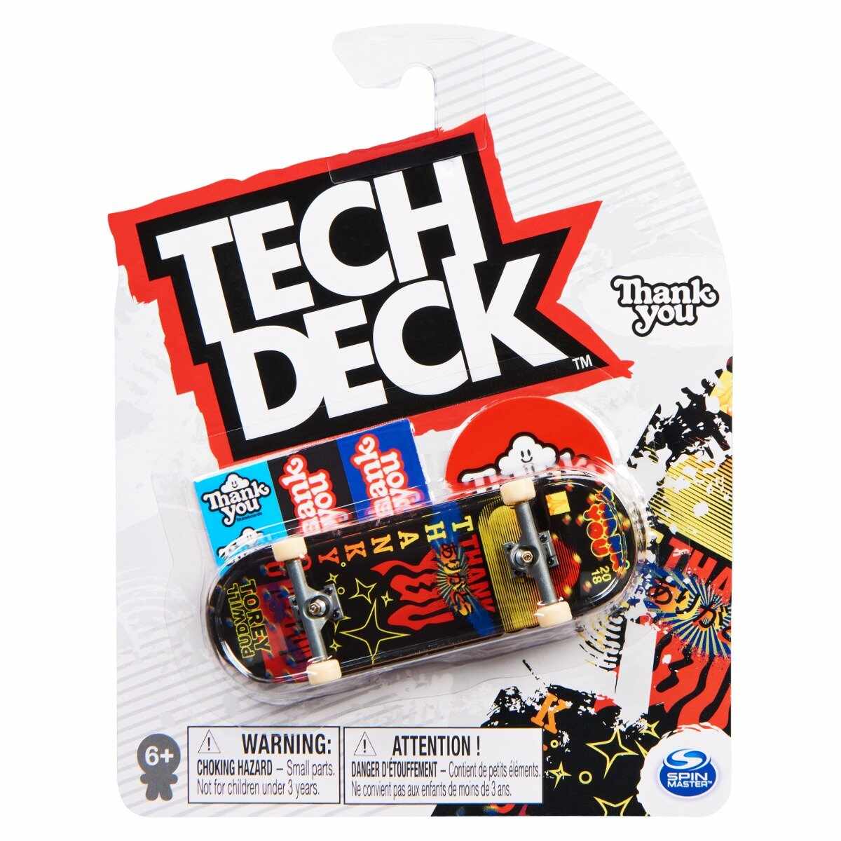 Mini placa skateboard Tech Deck, Thank You, 20141351