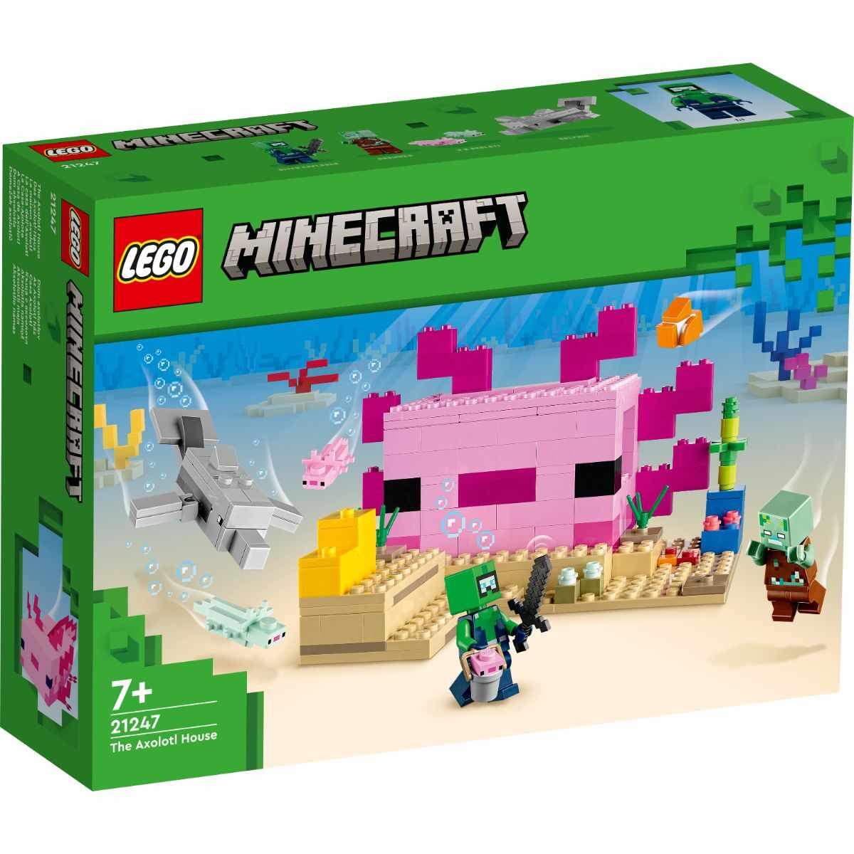LEGO® Minecraft - Casa Axolotl (21247)