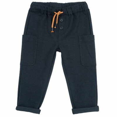 Pantaloni lungi copii Chicco, Albastru inchis, 08920-65MC