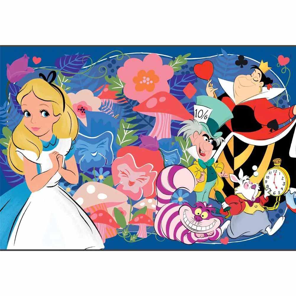 Puzzle 104 piese Clementoni Disney Classics Alice In Wonderland 25748