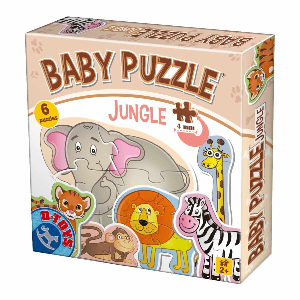 Baby Puzzle - Animale sălbatice