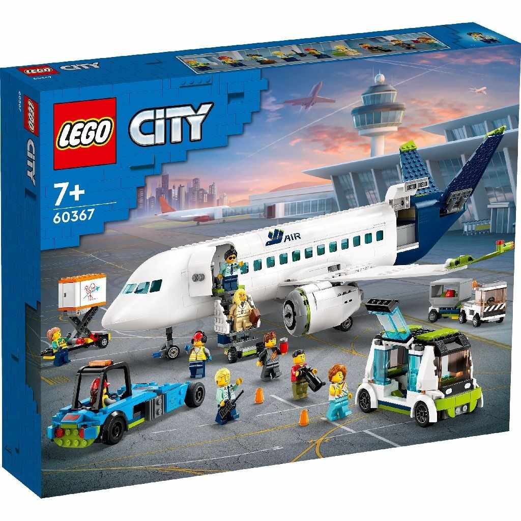 LEGO CITY - Avion de pasageri [60367] | LEGO 