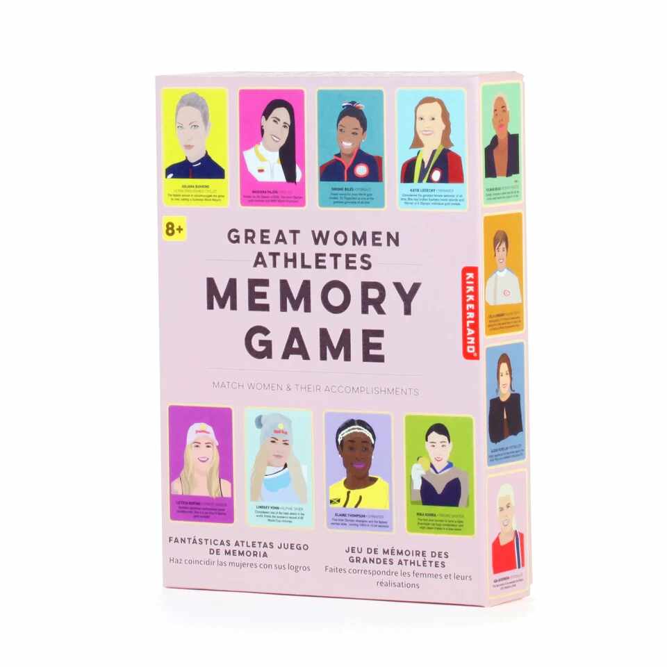 Joc - Great Women Athletes Memory Game | Kikkerland