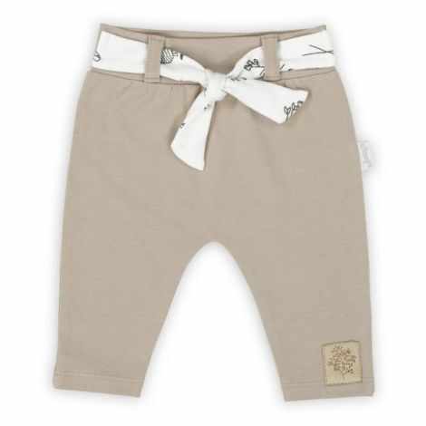 Pantalon de bumbac 100% Nicol Gaja (183016) Bej Mar. 68
