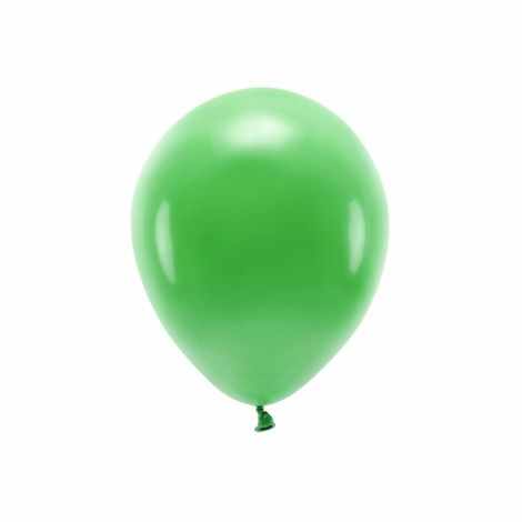 Baloane latex eco pastel verde 30 cm 10 buc