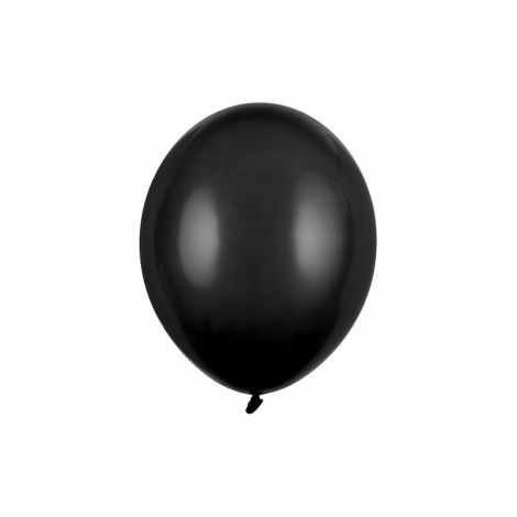 Baloane latex strong negre 30 cm 10 buc