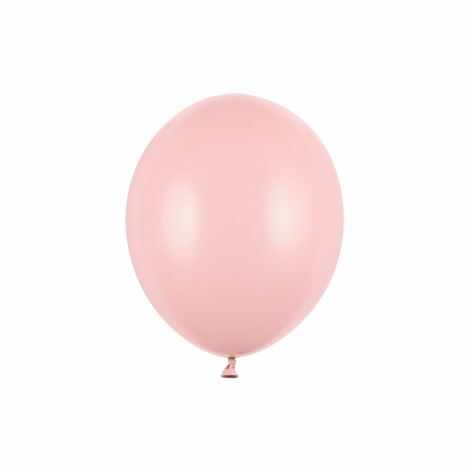 Baloane latex strong roz pudrat 30 cm 50 buc