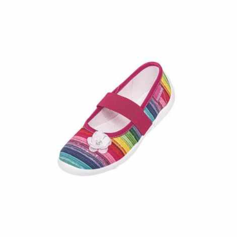 Pantofi cu interior de bumbac pentru fetite Wi-GGa-Mi Ilona Ornament mar. 30