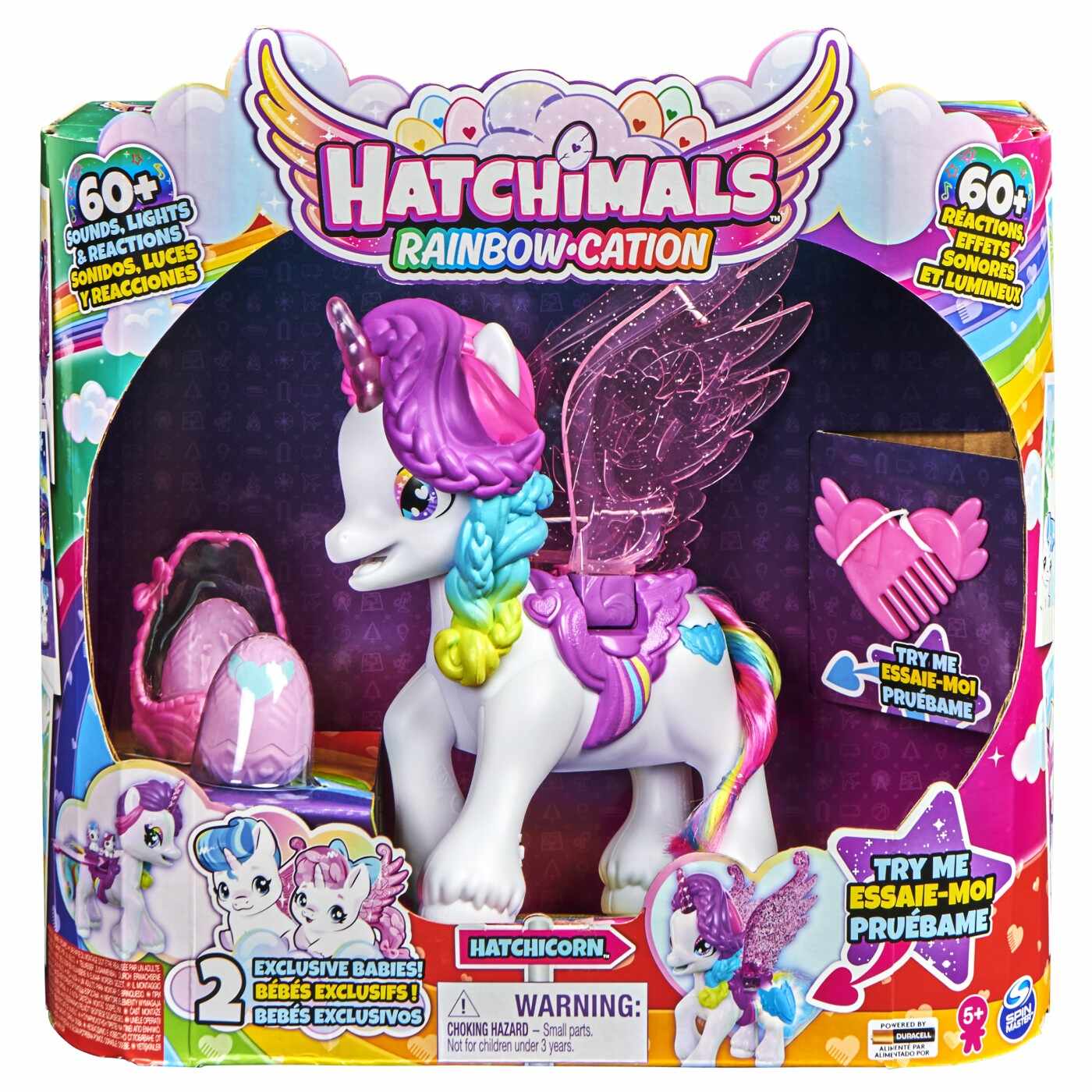 Figurina - Hatchimals Rainbow-Cation - Hatchicorn | Spin Master